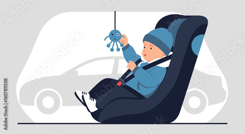 Safety First Car Seat Adventure Little Child Safe Trip Infant Passenger Transport