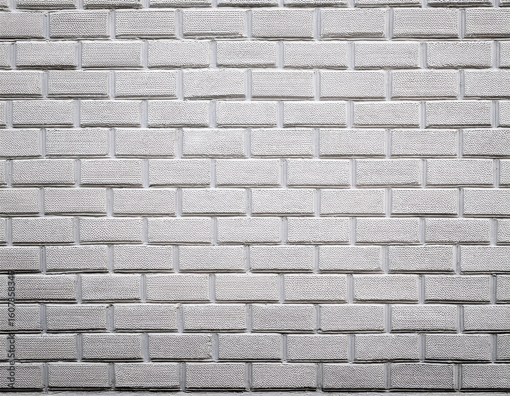 Obraz premium white brick wall texture background