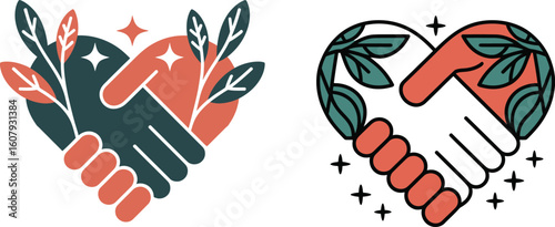 Heartfelt Collaboration Unity, Partnership, and Growth Through Teamwork, Celebrating Friendship day