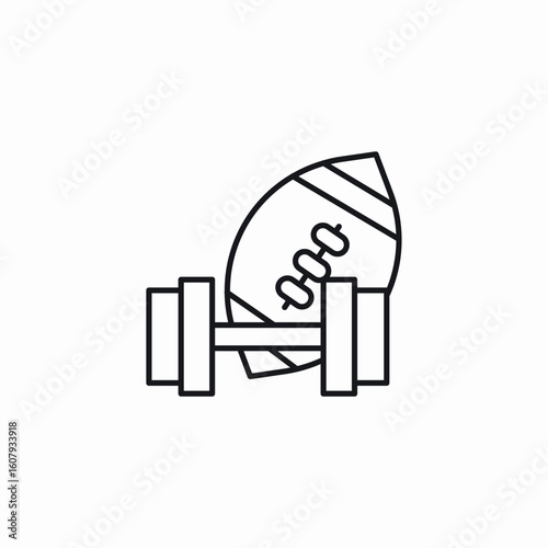 sports equipment icon sign vector