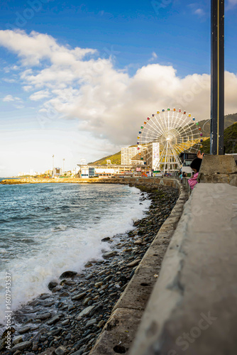 view of the beach in eilat israel