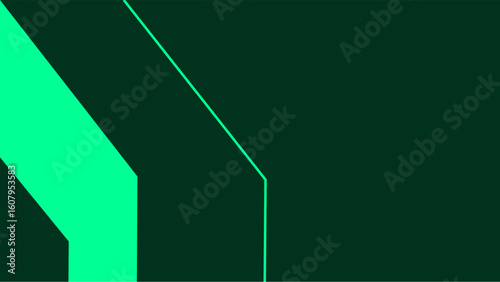Geometric Pattern with Vibrant Color Layers