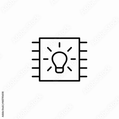innovative technology icon sign vector