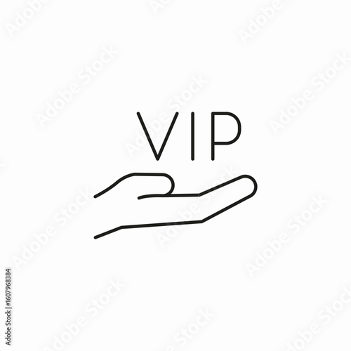 vip insurance icon sign vector