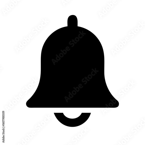 Bell sleep icon vector illustration