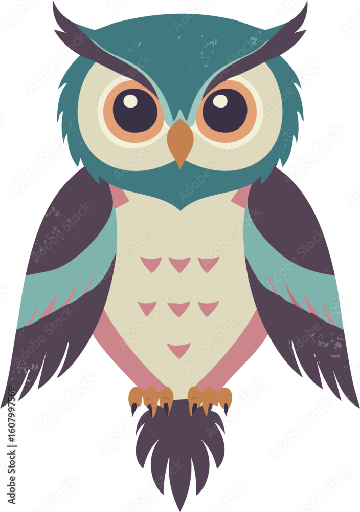 Fototapeta premium owl vector illustration