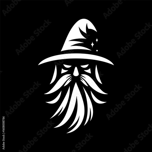Fantasy Wizard Logo for Sale