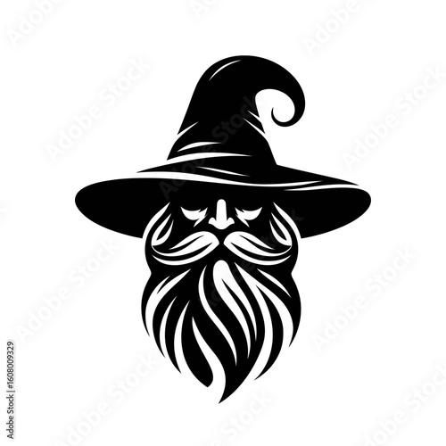 Bold Wizard Emblem for Identity
