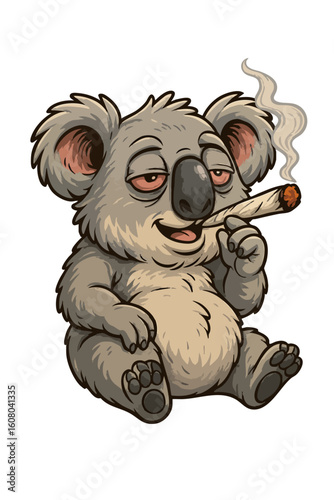 stoned koala