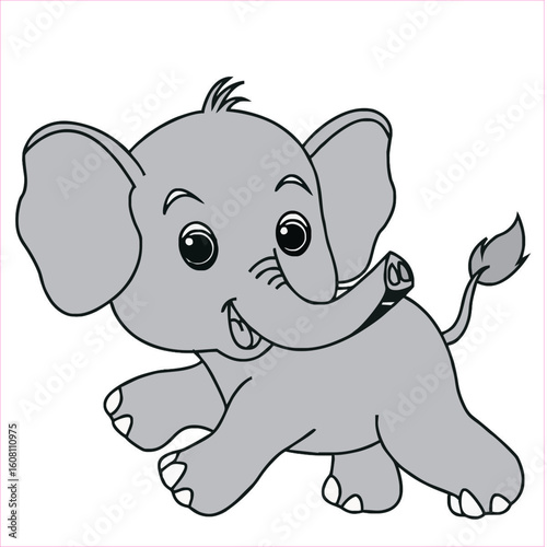 Elephant in Natural Habitat