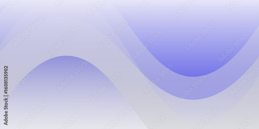 Obraz premium MobileModern blue gradient background with waves