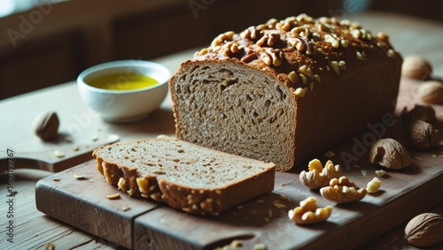chocolate cake with nuts