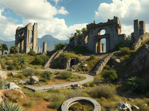 Wallpaper Mural Valley of the forgotten giants. Torontodigital.ca