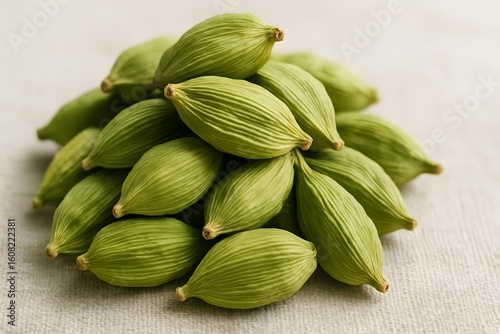 Wallpaper Mural Green Cardamom Pods Fresh and Aromatic for Culinary Use Torontodigital.ca