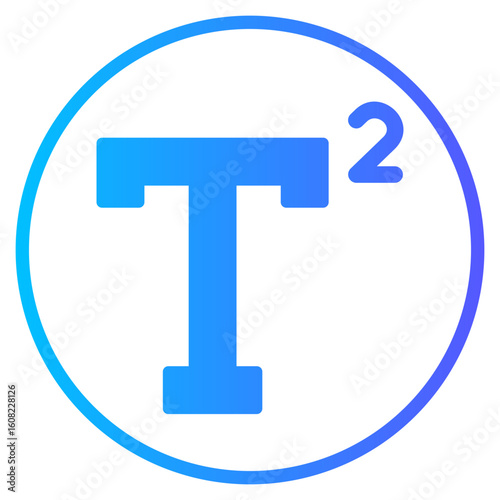 superscript gradient icon