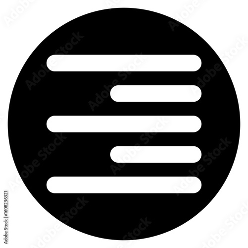 right align glyph icon