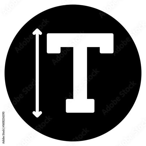vertical glyph icon