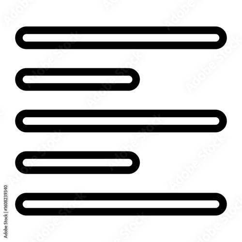 left align line icon