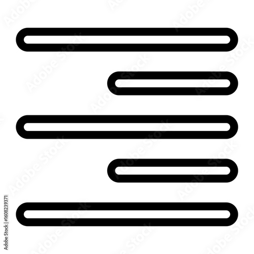 right align line icon