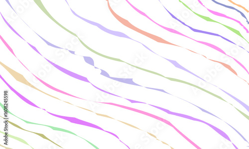 Rainbow pastel color nice lines background