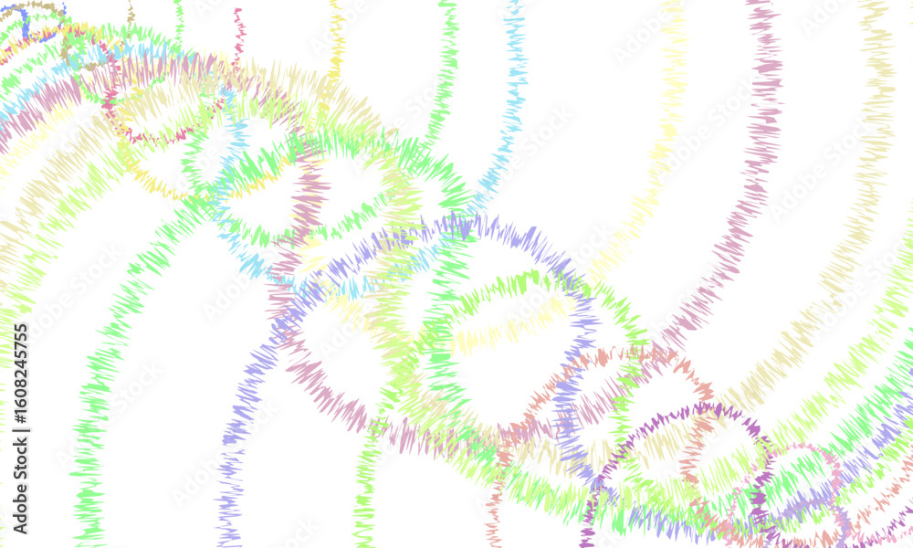 Obraz premium Rainbow pastel color nice lines background