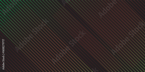 Modern Dark Abstract Background with green Diagonal Lines – Futuristic Tech Design