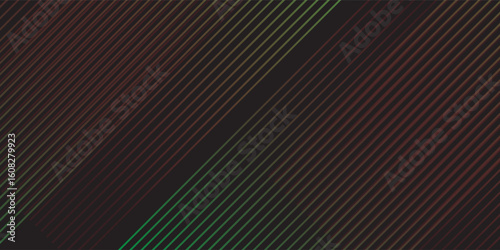 Modern Dark Abstract Background with green Diagonal Lines – Futuristic Tech Design