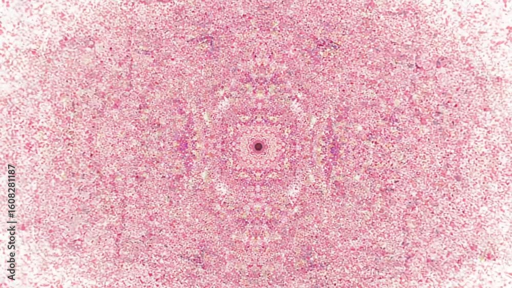 Abstract pink pattern with intricate details and textures