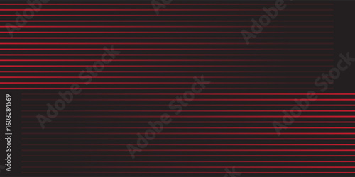 Modern Dark Abstract Background with Red Diagonal Lines – Futuristic Tech Design