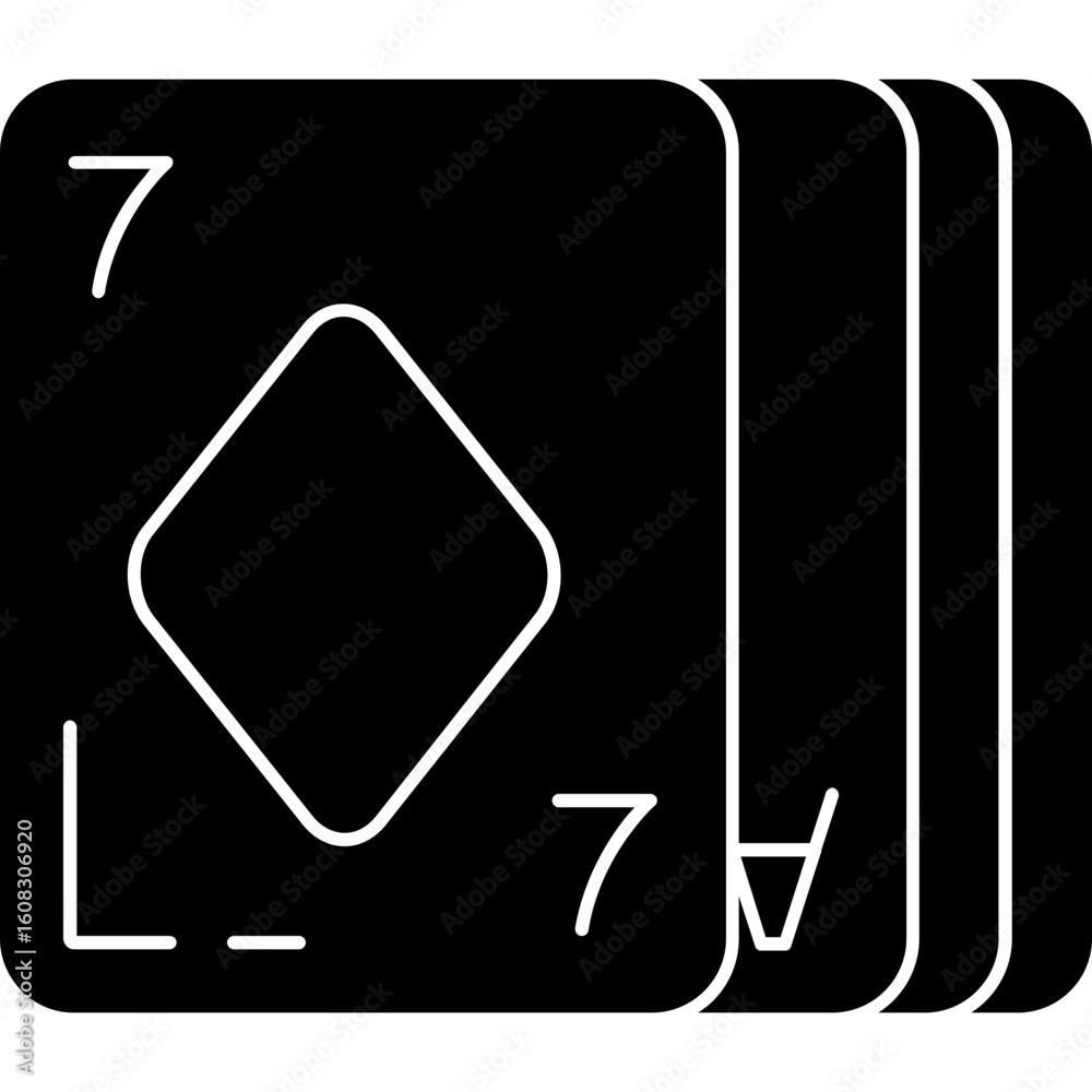 Poker cards Icon Poker cards Icon