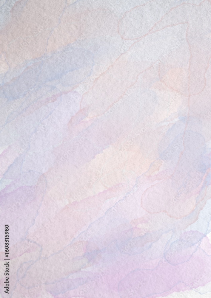 Obraz premium Soft Pastel Watercolor Background Texture