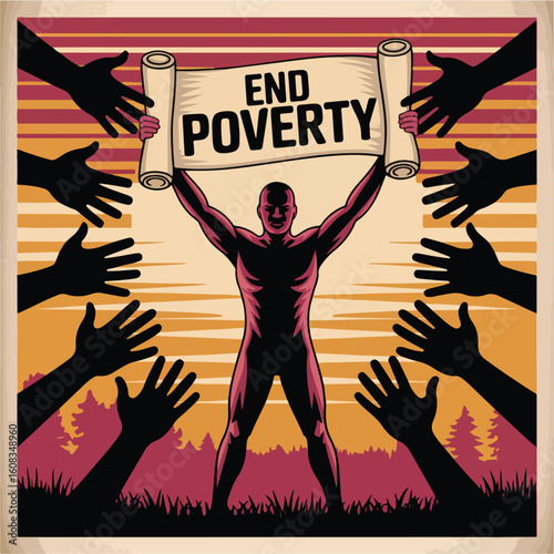 International Day of Eradication of Poverty Poster