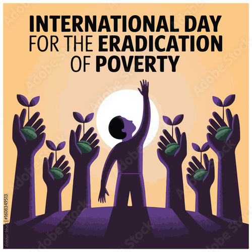 International Day of Eradication of Poverty Poster