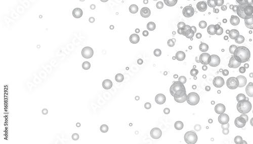 Abstract bubbles background