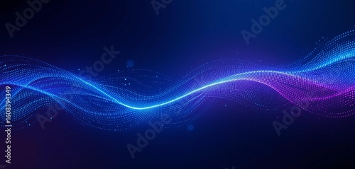 Blue Purple Abstract Background Image, Gradient, Light, Curve, Glitter, Banner Texture Advertising Poster