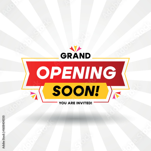 Grand Opening Soon! Invitation