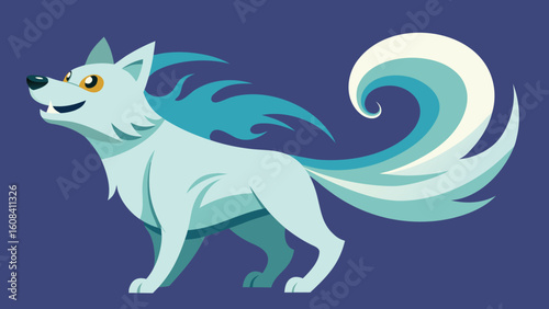 Ghost Dog Wagging Its Tail | Halloween Cut File