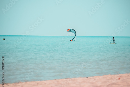 kitesurfing