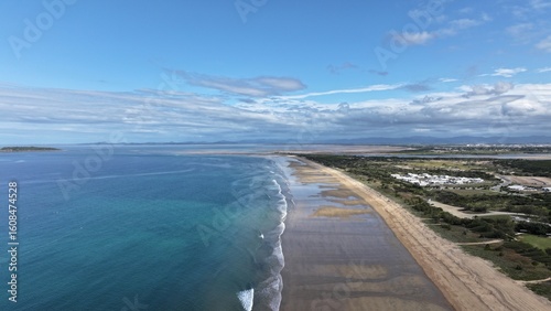Wallpaper Mural Aerial Photo of Mackay Harbour Queensland Australia Torontodigital.ca