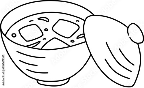 Japanese food doodle