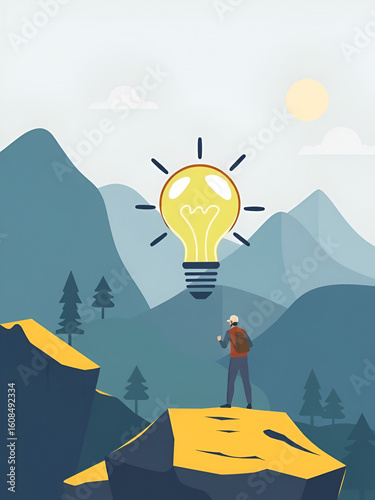 Finding solutions problem solving idea concept