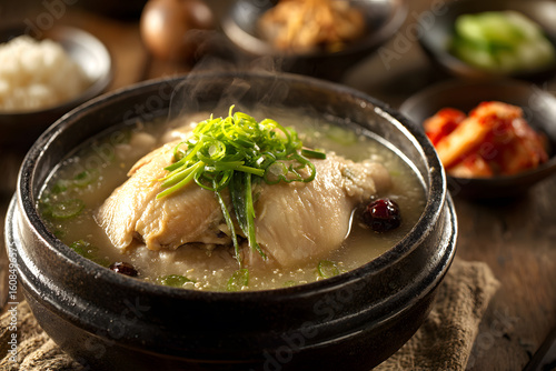 뜨끈한 삼계탕 한 그릇