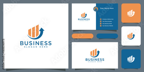 Business Finance Logo template vector icon design