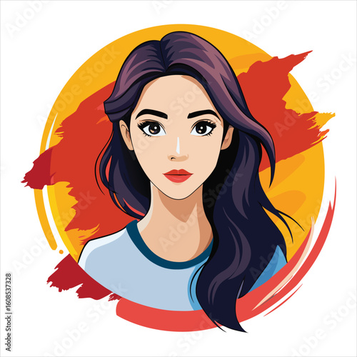 portrait of the girl