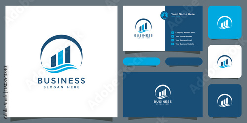 Business Finance Logo template vector icon design