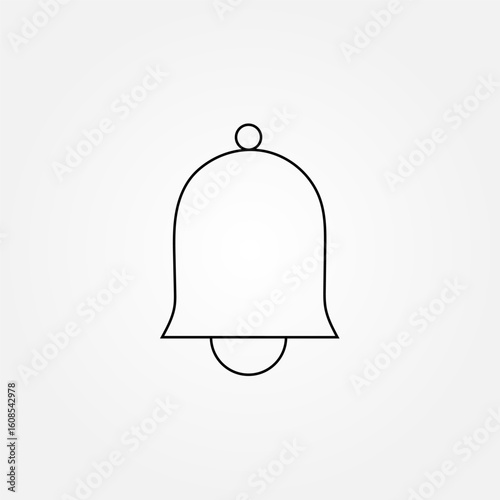 bell icon symbol illustration vector eps10 logo template design