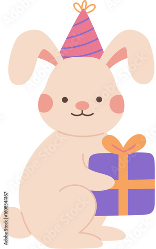 Animal birthday rabbit

