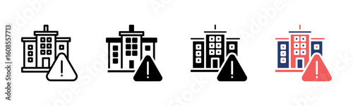Risk Management icon sheet multiple style collection