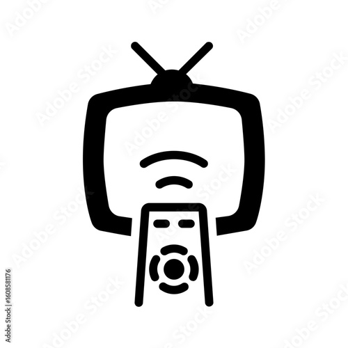 Vector multi color icon for Turning on