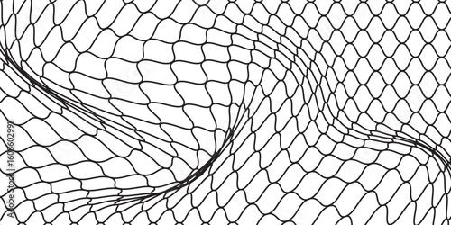 Abstract net background for sports. Seamless pattern for sportswear or soccer goal, volleyball simple